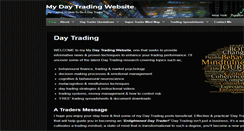 Desktop Screenshot of daytradinglife.com